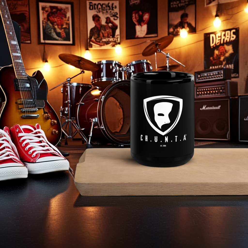 Black Glossy Mug